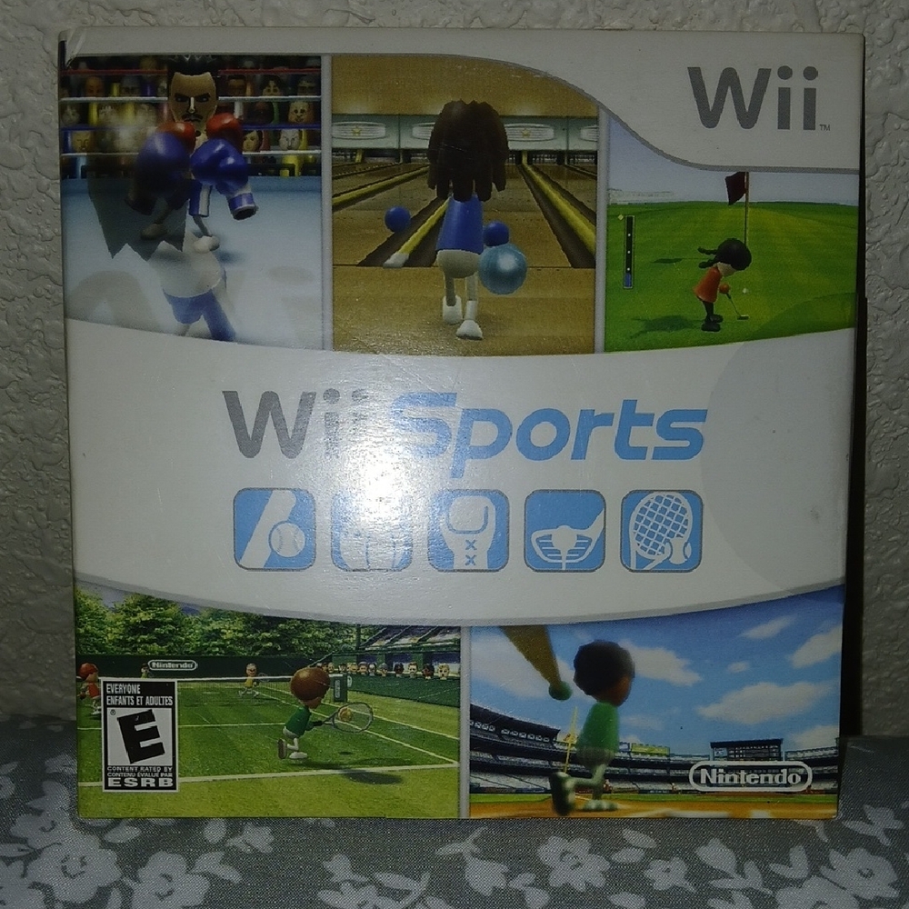 Nintendo Wii Sports Game - Gray and Blue - Picture 11 of 11